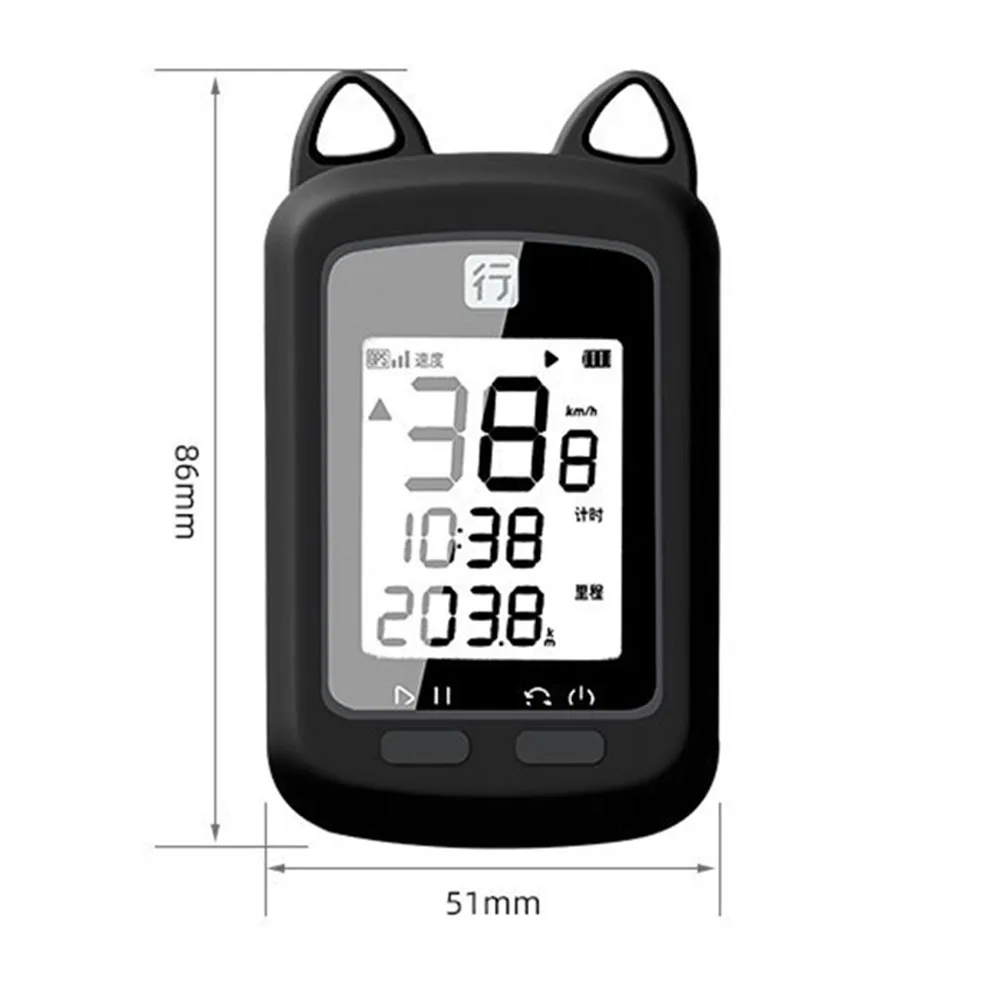 Silicone Cover Protective Case For XOSS Bike Computer G+ Wireless GPS Computers Waterproof Silica Gel Computer Cover Bike Parts images - 6