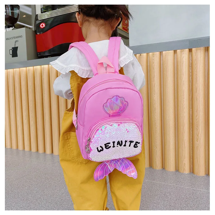 Детский рюкзак на молнии с мультипликационным рисунком креативная школьная