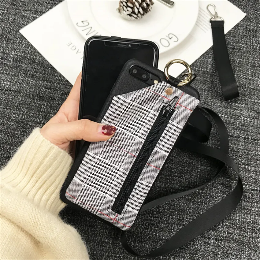 Кожаный чехол-бумажник для карт телефона с держателем iPhone 11 pro 6 8Plus XS чехлы