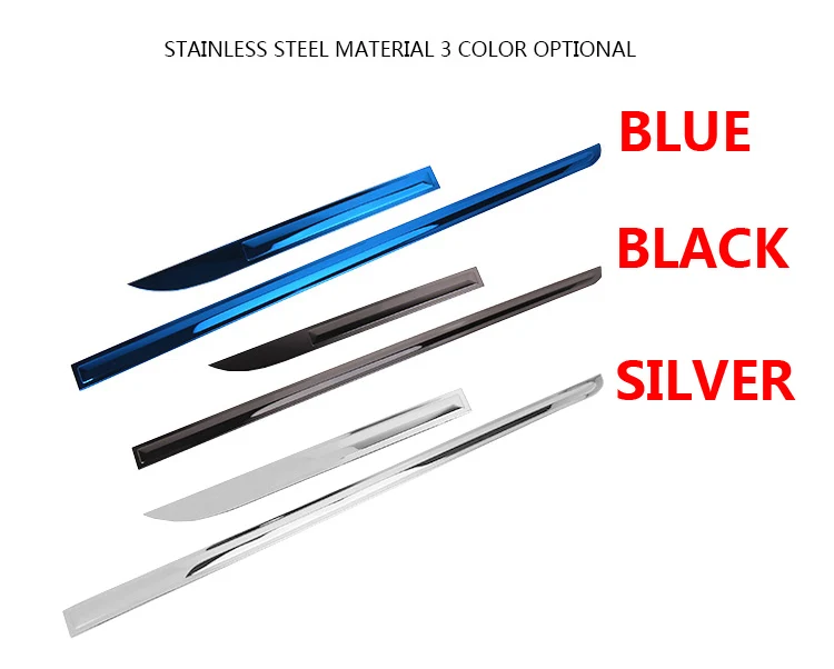 4 шт для KIA K3 2012-2017 корпус отделка из нержавеющей стали яркая полоса | Автомобили и