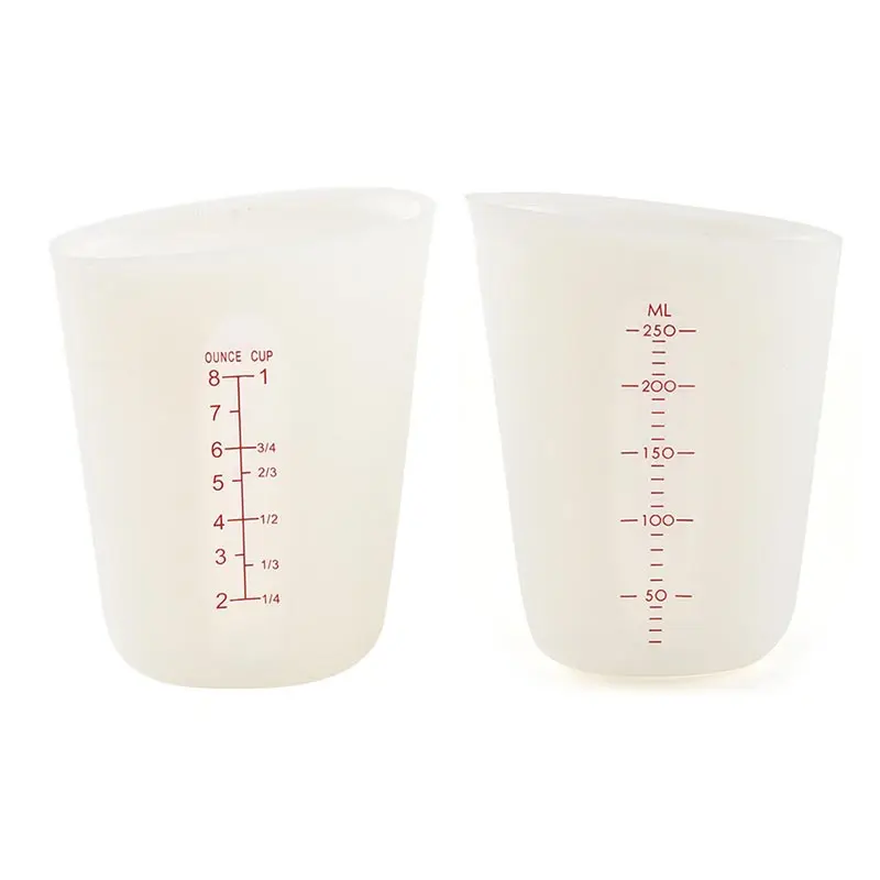Многофункциональный силиконовый мерный стакан кухонные измерительные