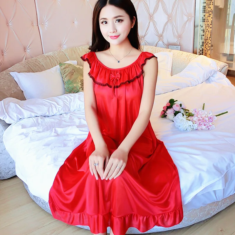 Большие размеры 4XL сексуальное женское белье Ночная рубашка повседневная
