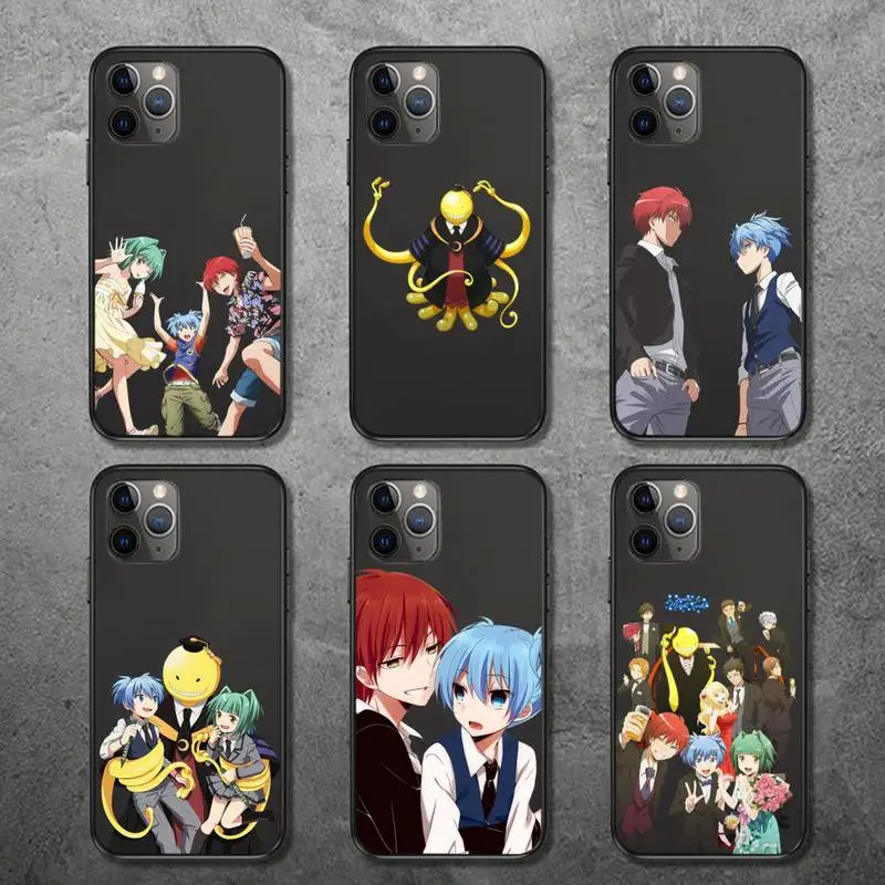 

Assassination Classroom Phone Case for iPhone 13 12 11 mini pro XS MAX 8 7 6 6S Plus X 5S SE 2020 XR