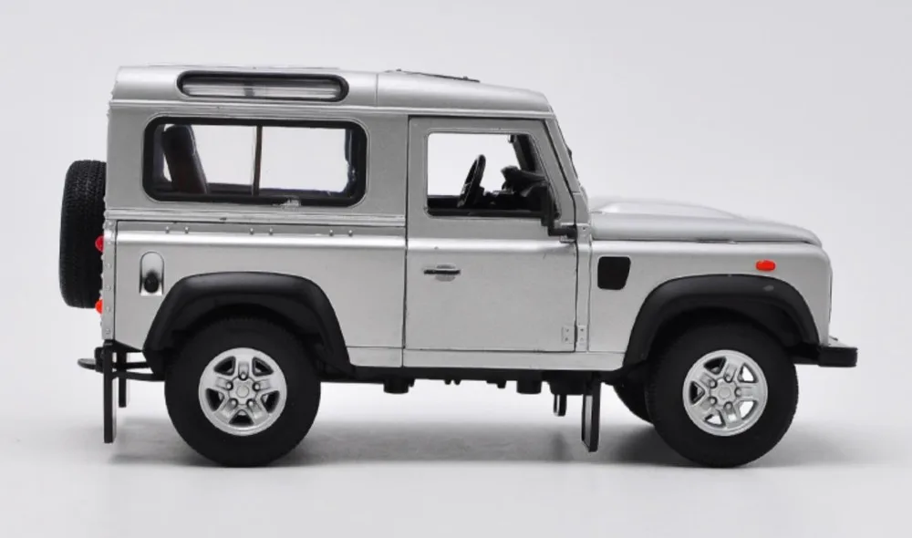 Welly 1/124 1:24 Land Rover Defender внедорожник автомобиль литья под давлением дисплей Модель игрушки на день рождения для детей мальчиков и девочек