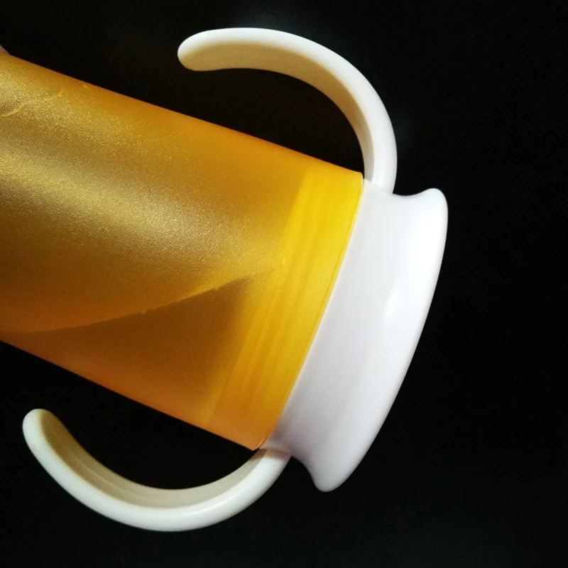 Taza de aprendizaje para beb&eacute; con tapa abatible de doble ASA, 360 grados, a prueba de fugas, sin BPA-4