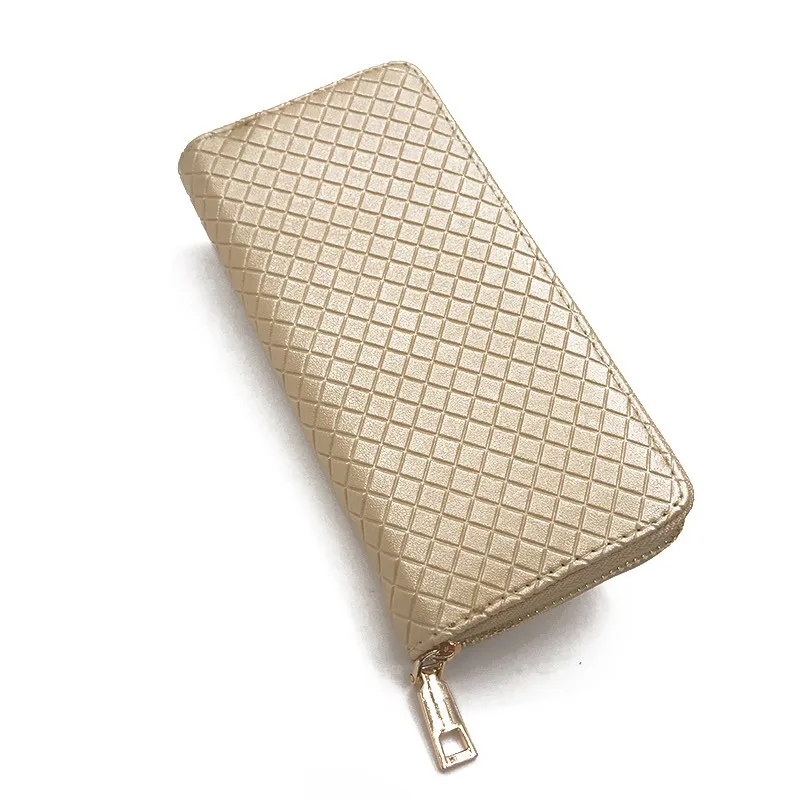 Женские кошельки 4 цветов модный однотонный женский кошелек Дамский Длинный