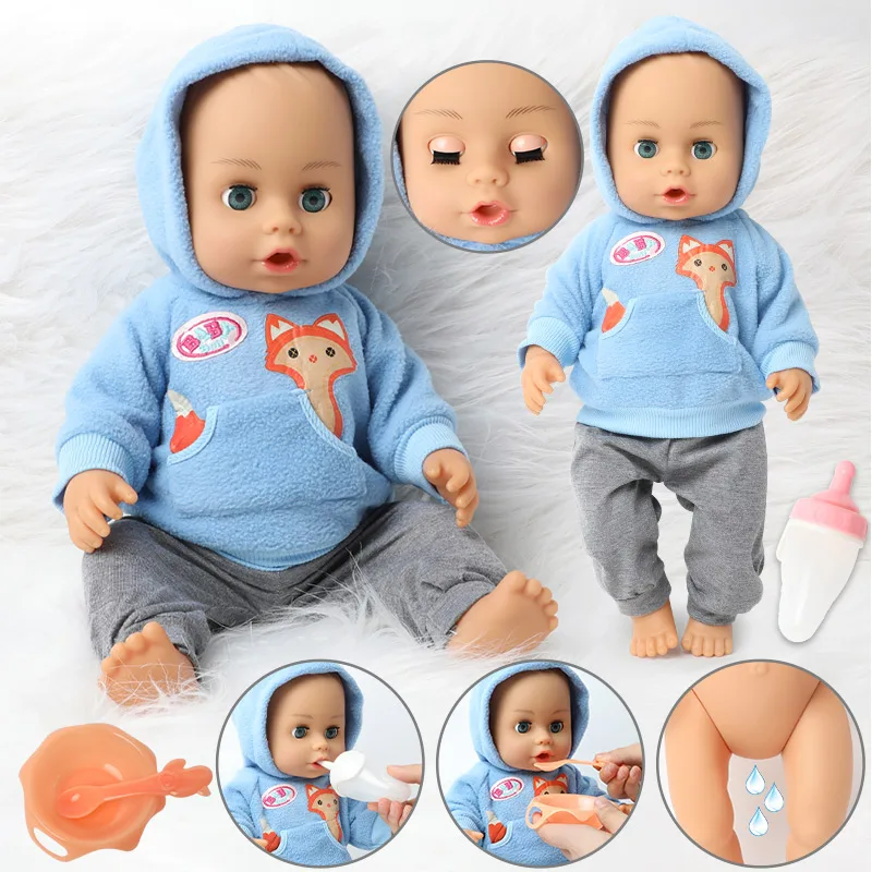 Силиконовая кукла reborn bebe 18 дюймов 46 см водонепроницаемая Реалистичная для