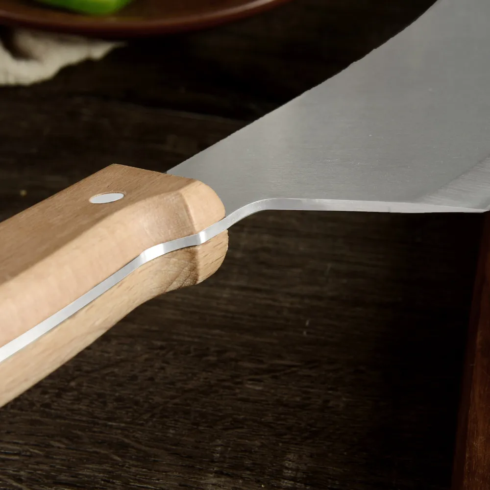 Китайский кухонный нож мясника резец из нержавеющей стали измельчитель для мяса