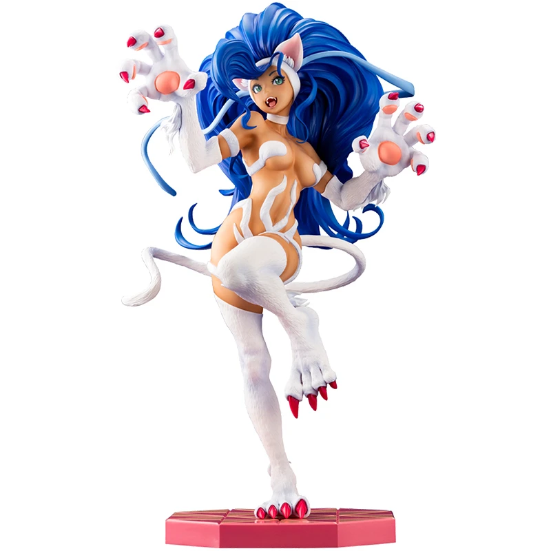 

Pre-Sale Vampire Felicia Games Peripheral Character 26Cm Anime Figures Collectibles Pvc Model Desktop Ornaments Anime Toys Gift