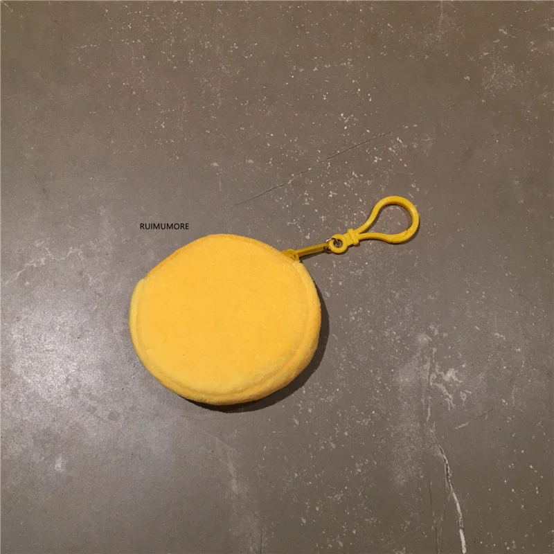 5 цветов милый плюшевый мини-кошелек для девочек брелок с карманом монет кошелек