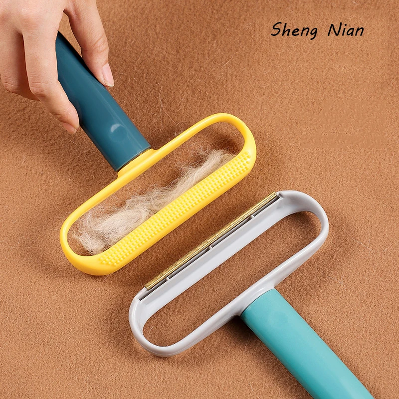 

Portable Cat Hair Remover Convenient Manual Pet Brush Sofa Carpet Clothes Fuzz Fabric Cleaning Tools Dogs Comb Cat Accessries