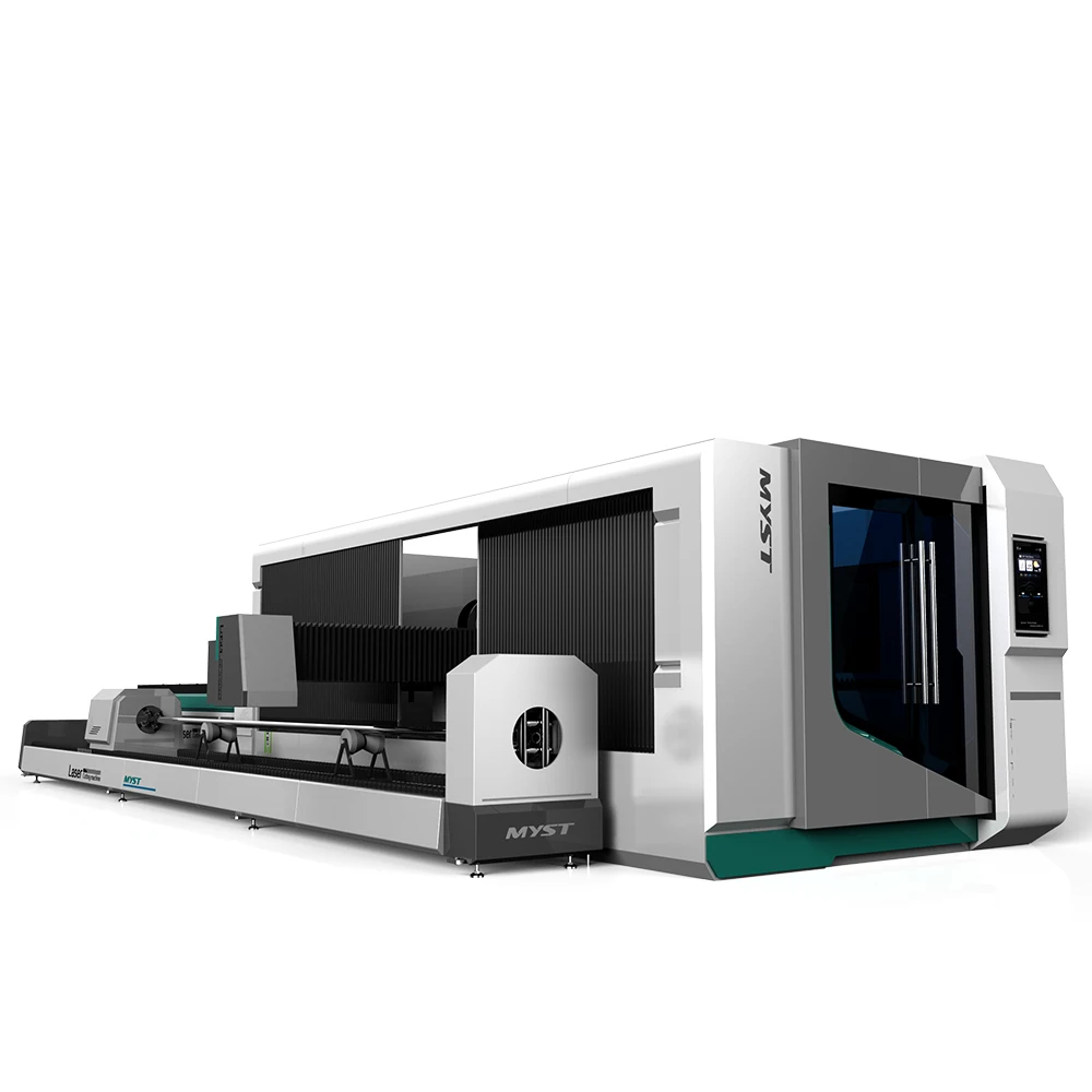 Станок оптоволоконный лазерный для резки листового металла и труб 1000 Вт 1500 2000