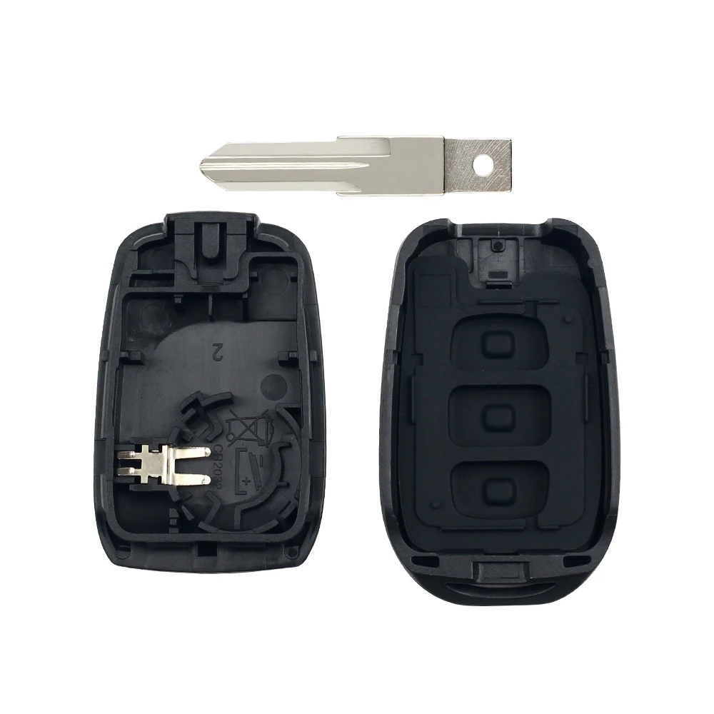 3 кнопочный запасной пульт дистанционного управления Dandkey для Renault Duster Sandero Logan Clio