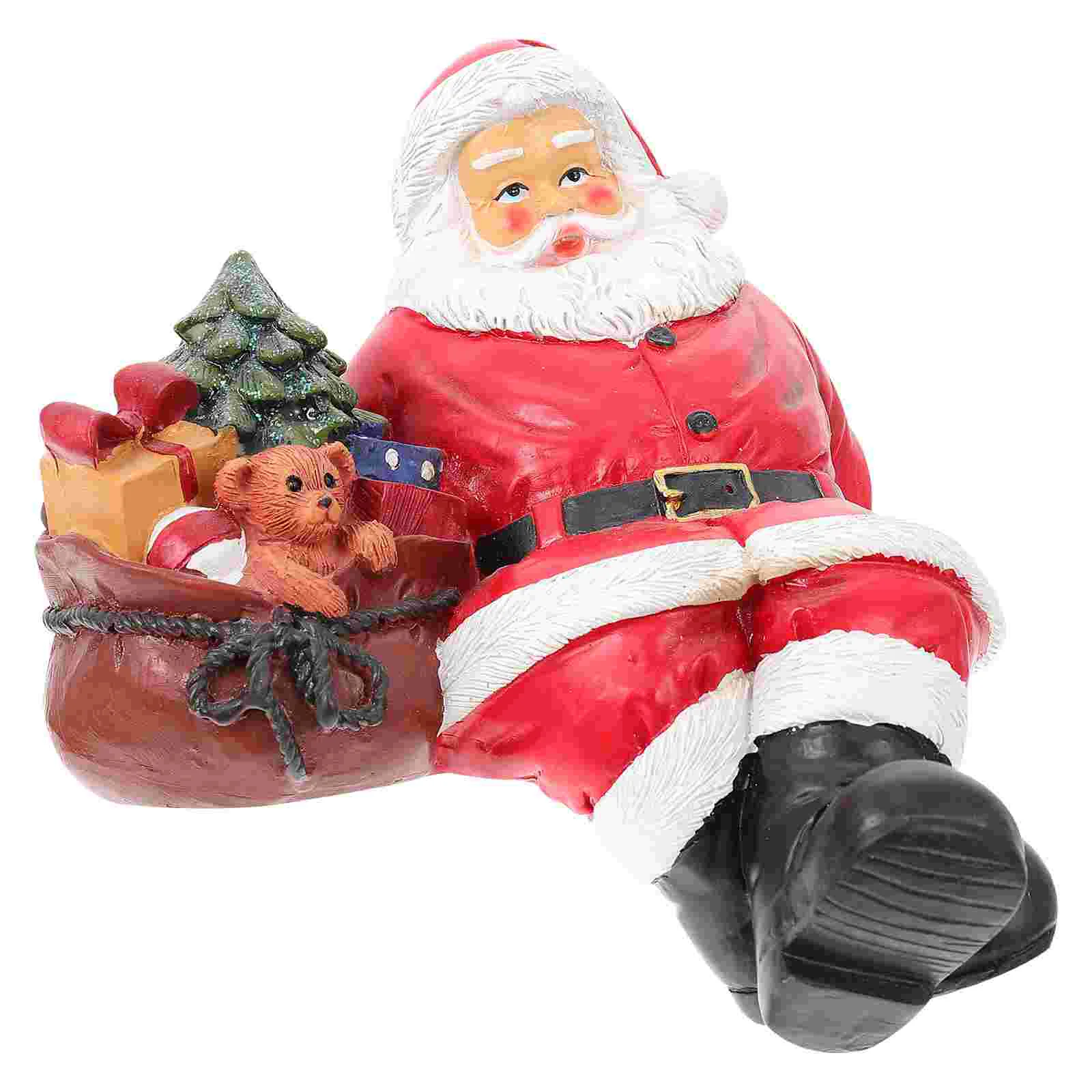 

Santa Claus Christmas Ornament Santa Claus Ornament Desktop Resin Layout