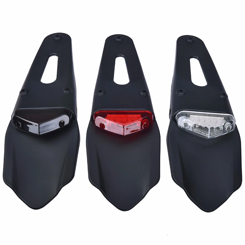 

Motorcycle Rear Fender Light Motocross Enduro Mudguards Universal For KTM XR250 XR400 XR650 WR250F WR450F CRF250X CRF450X CRF