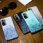 Мягкий силиконовый чехол Bling Starry для Xiaomi Redmi 9 9A 9C 8A 7A K40 Note 10S 9S 9T 8T 7 8 9 10 Pro Mi 10T 11 Lite, чехлы из ТПУ