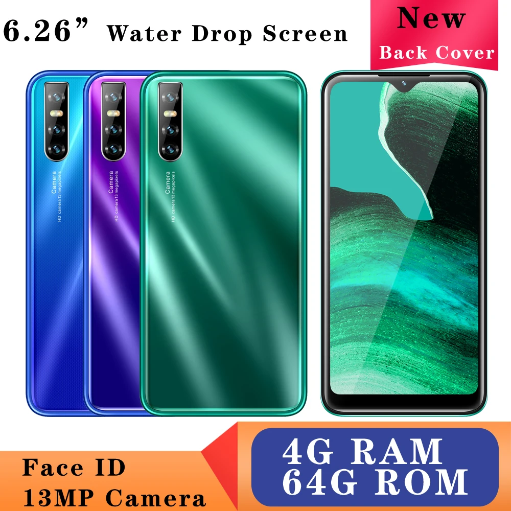 Глобальный K20 Pro смартфонов 4 Гб Оперативная память 64 13MP android Мобильные телефоны face