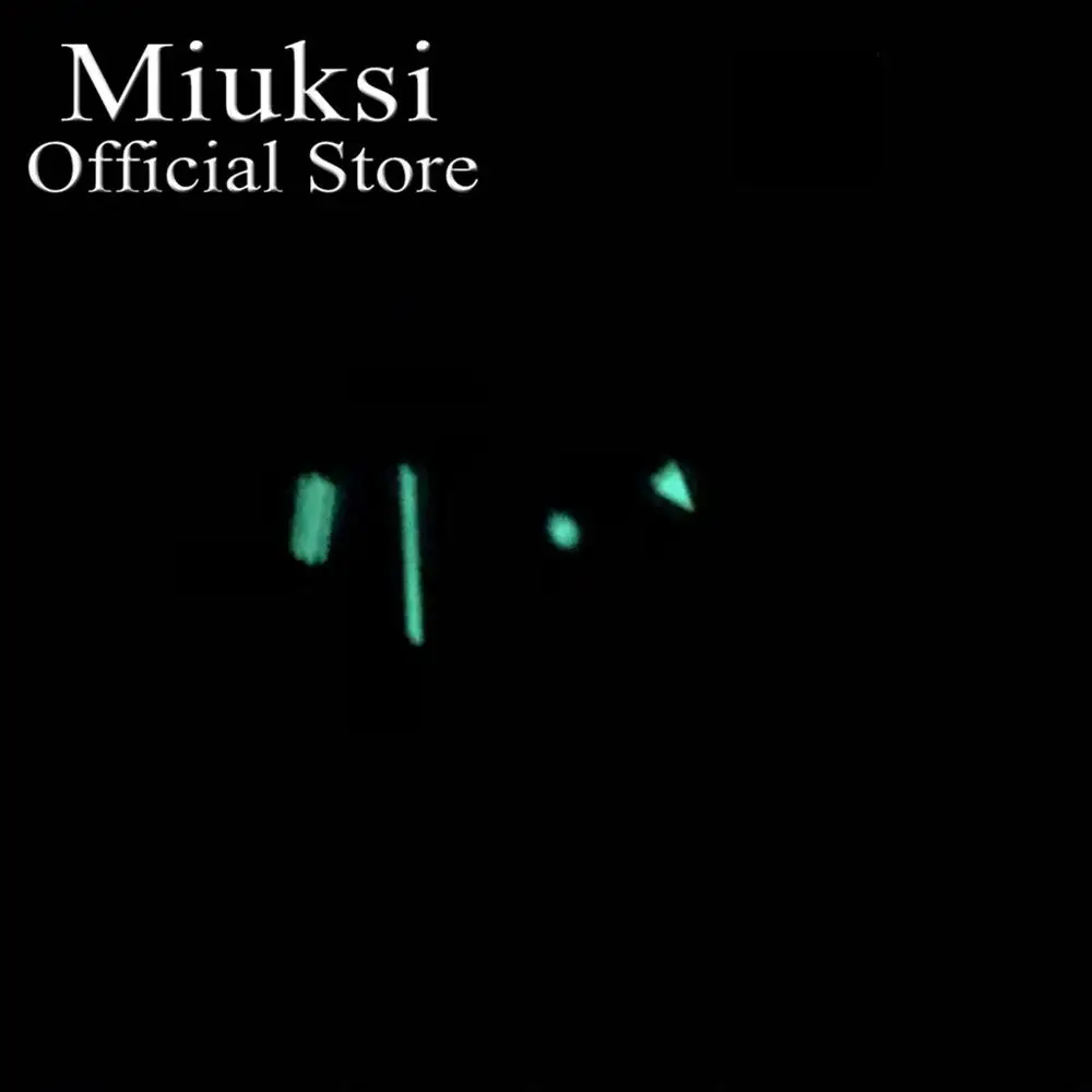 

Miuksi GMT watch hands luminous hands fit Miyota 8215 8205 821A Mingzhu DG 2813 3804 movement