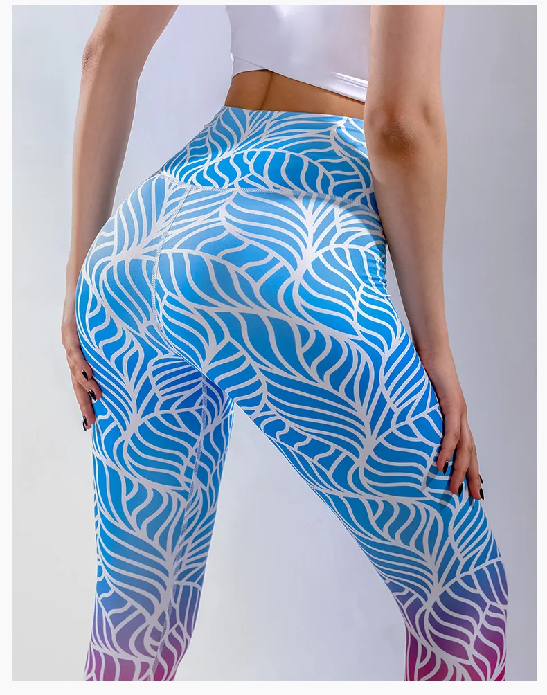 

Популярные бесшовные леггинсы для фитнеса, бодибилдинг, телесные штаны для йоги, женские спортивные облегающие брюки с градиентным принтом...