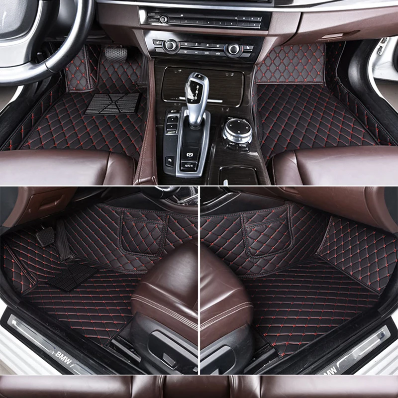 Коврики на 5 сидений для bmw автомобильные коврики Series E39 E60 F10 G30 F90 Gran туризм F07 Touring