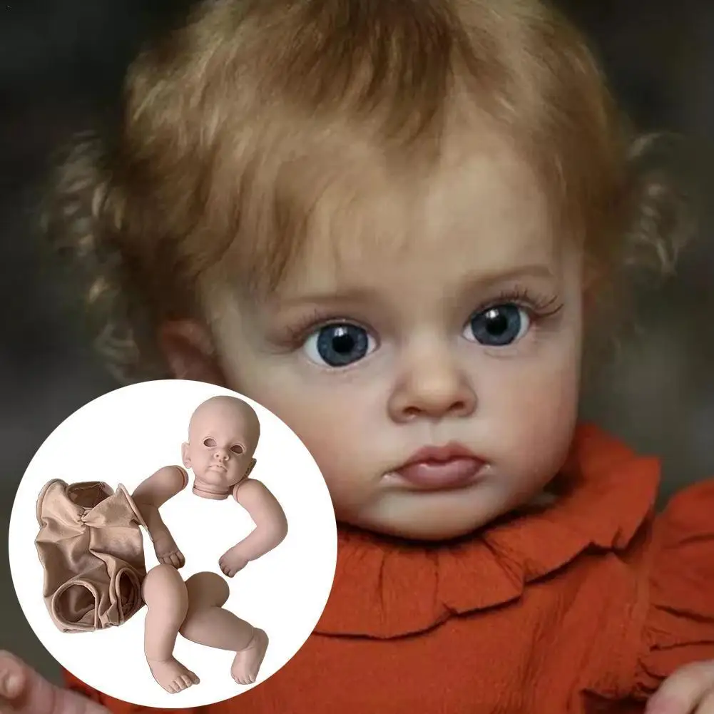 23inch Reborn Doll Kit Tutti With COA Rare Limited Sold Out Edition Cute Baby DIY Unfinished Doll Parts