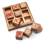 Деревянная шахматная настольная игра XO, забавная игра для взаимодействия родителей и детей, настольная игра, обучающая игрушка для детей