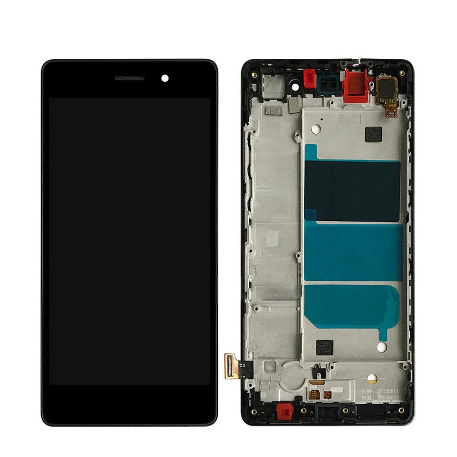 Для Huawei P8 Lite ALE-L21 ЖК-дисплей Дисплей Сенсорный экран дигитайзер с рамкой P8Lite ALE-L04 сменный экран для Huawei P8 Lite ЖК-дисплей