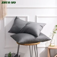 zhuo mo 2pcs soft cotton pillowcase for full queen king size bed pillow covers valentine gift bed throw 48x74cm pillow covers