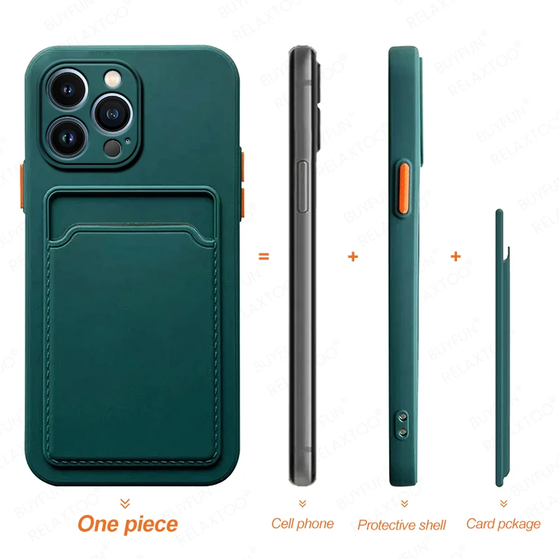 Чехол-бумажник для Apple Iphone 13 Pro Max защитный чехол камеры Ipone 13mini 13pro Promax мягкая