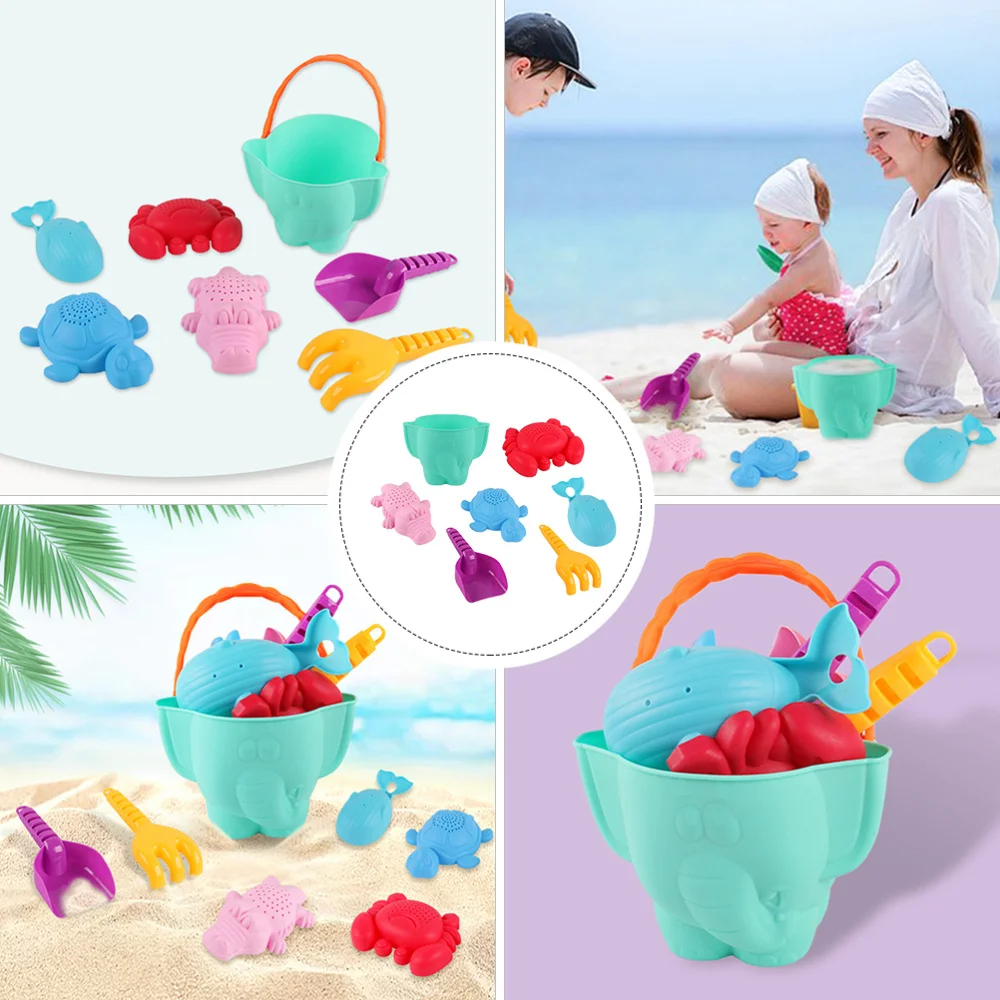 

1 Set Playing Sand Beach Kit Summer Beach Bucket Shovel Toys Kids Playthings