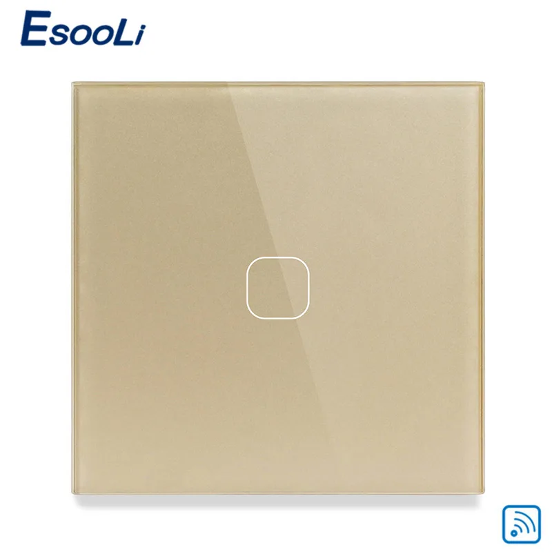 Настенный сенсорный переключатель дистанционного управления для освещения Esooli