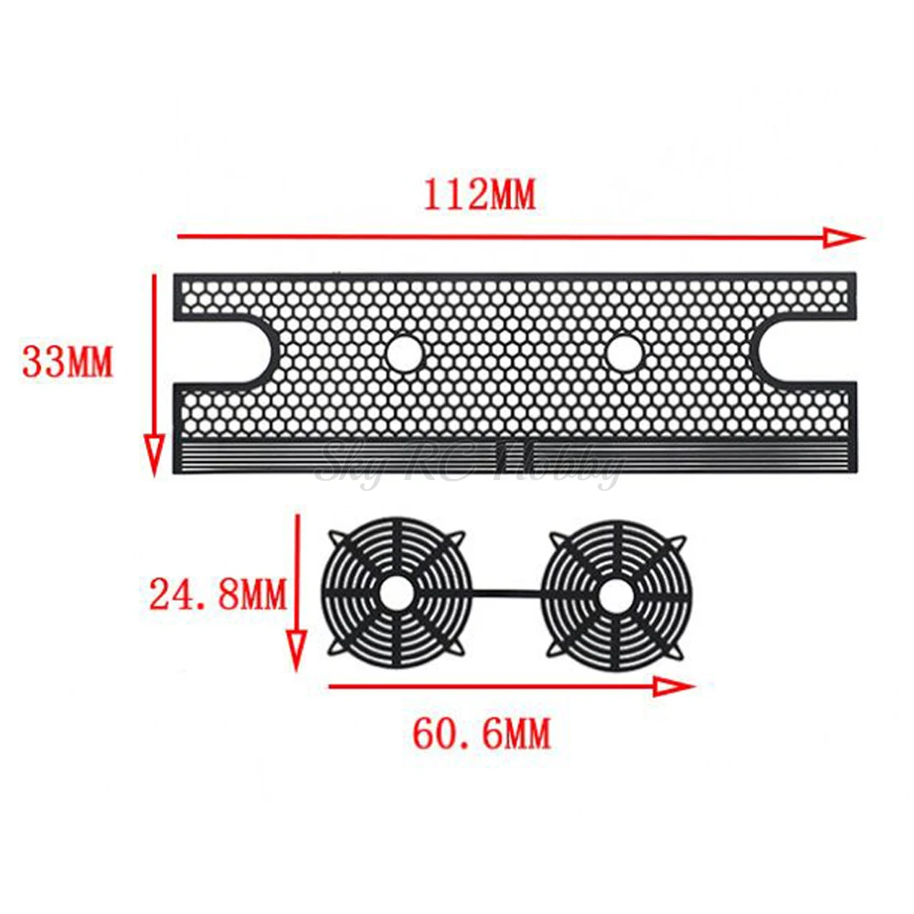 

Металлический Средний резервуар для воды Traxxas TRX4 Ford Bronco, 1 комплект