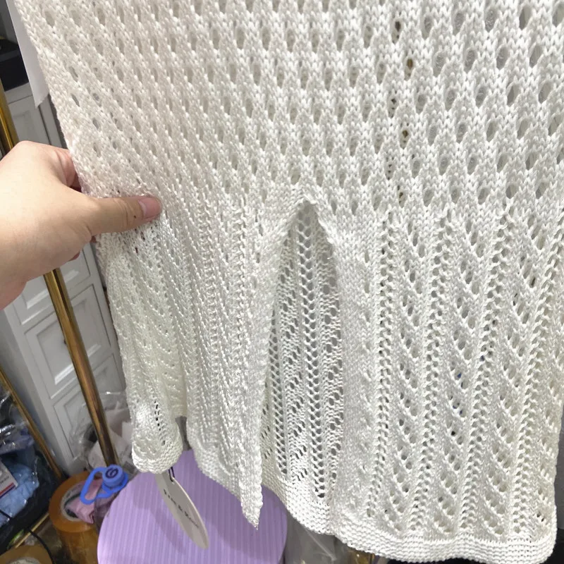 Юбка-миди женская с разрезом на спине лето | Женская одежда