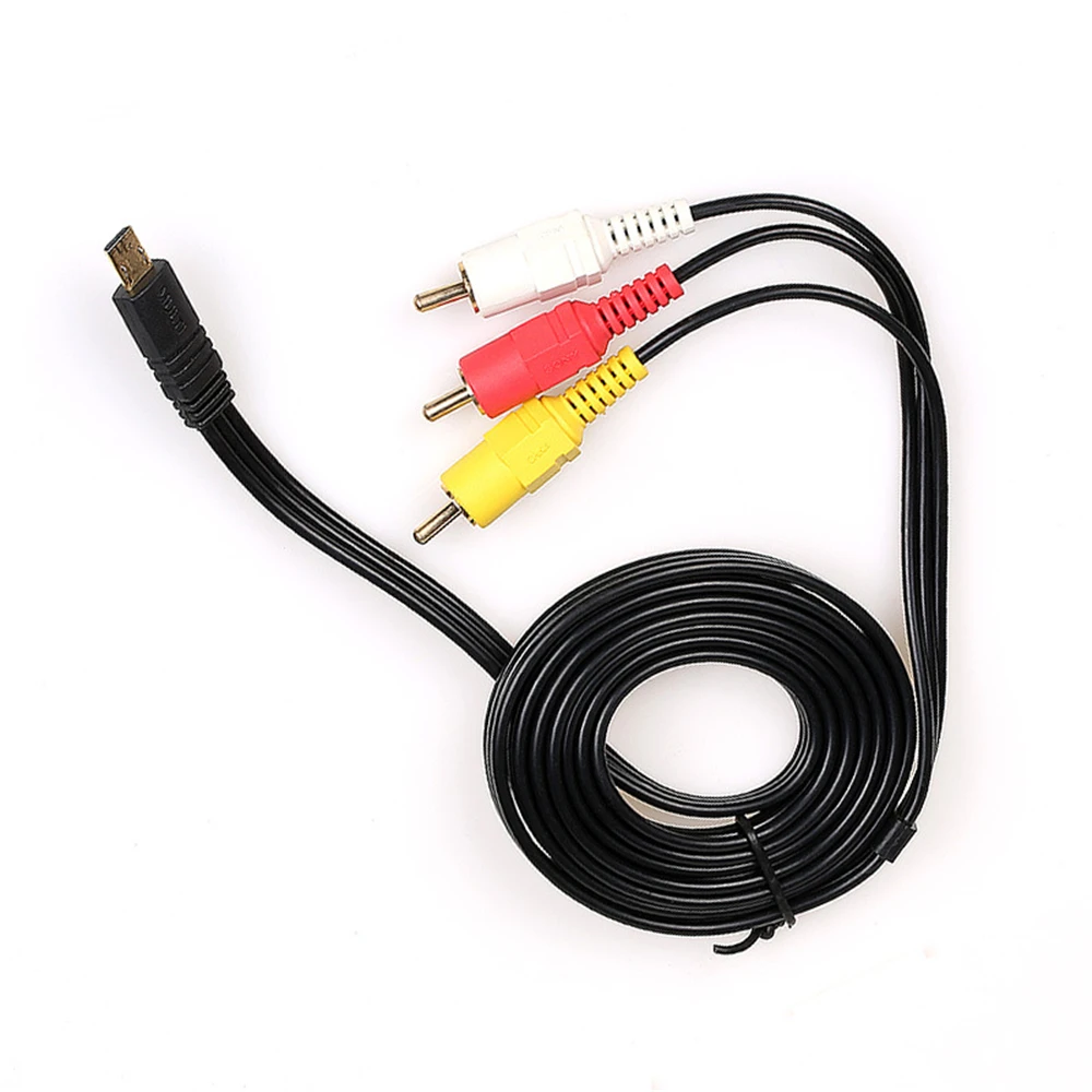 Видео кабель для камеры мульти Аудио AV подключение к домашнему ТВ HD RCA A/V штекер