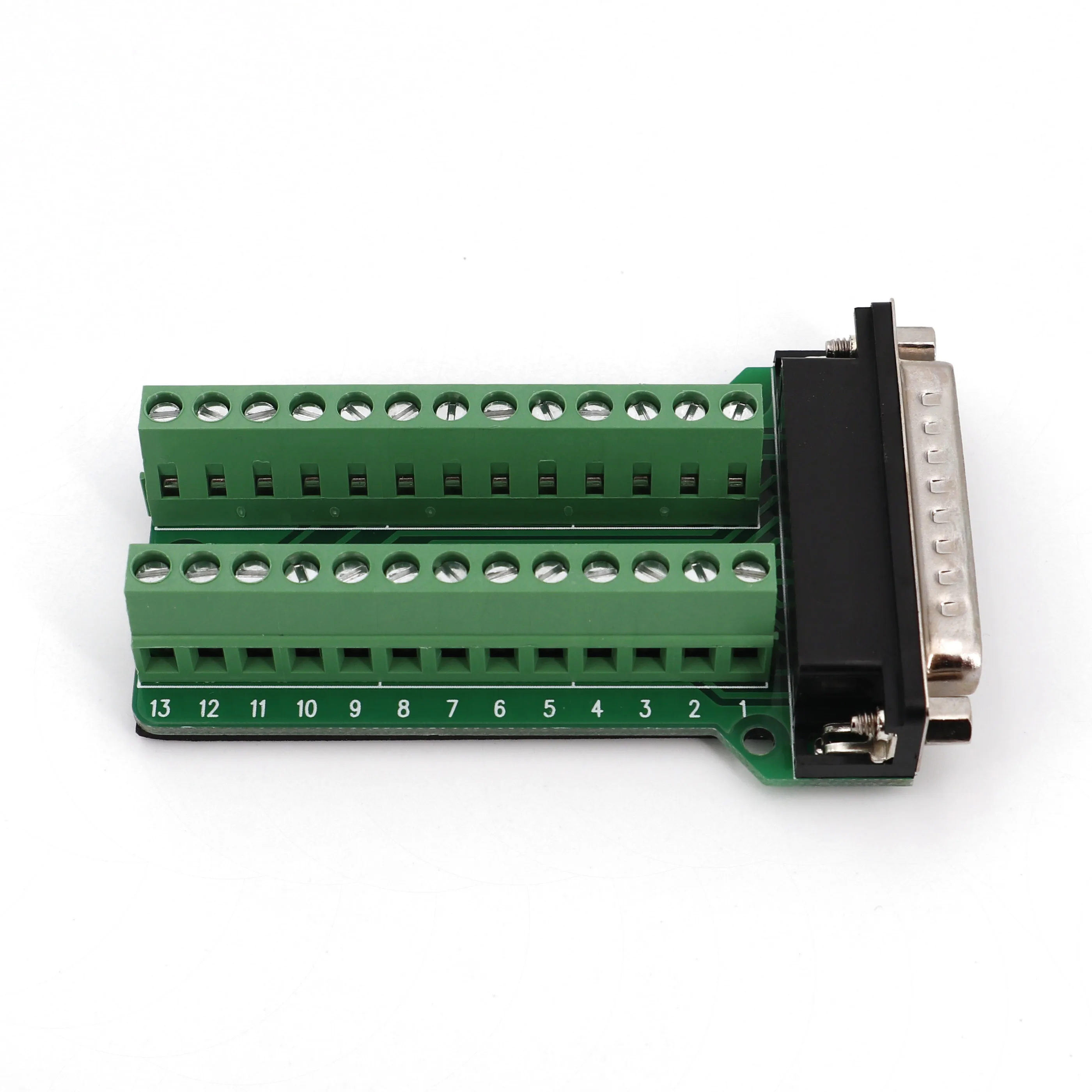 Фонарь DB25 25 контактный штекер печатная плата 2 рядные клеммы соединитель