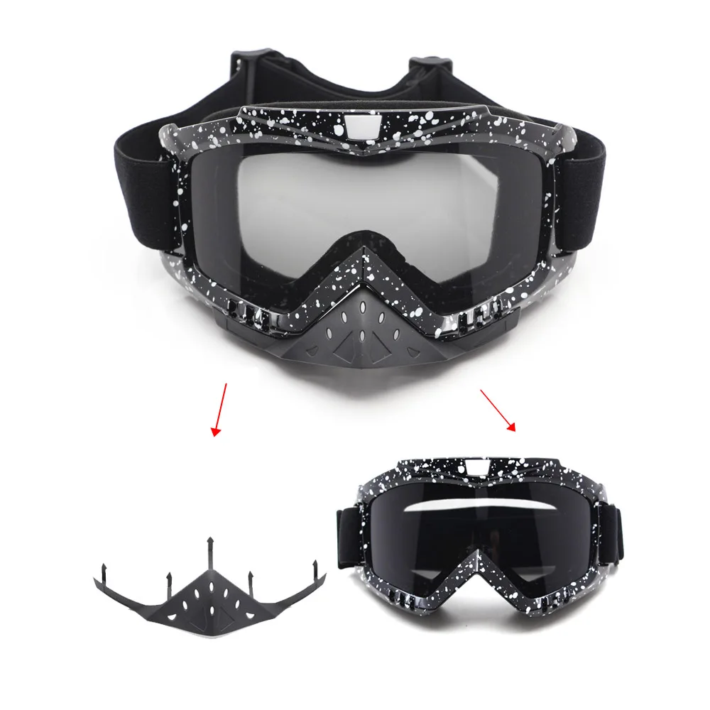 Защитные очки для мотокросса Непродуваемые защитные езды на мотоцикле