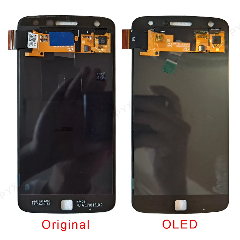 

Original For Motorola Moto Z Z2 Play XT1710-01/07/08/10 5.5 inch AMOLED LCD Display Touch Screen Digitizer 1920*1080 assembly