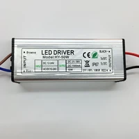 5pcs ip66 waterproof led driver adapter acdc 12v 24v output voltage 25 38v led supply for solar energy lamp floodlight car