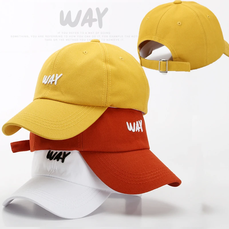 

Корейские вышитые буквы почему летние уличные шляпы от солнца хип-хоп Хлопковые женские мужские кепки для гольфа и рыбалки регулируемые бейсболки унисекс