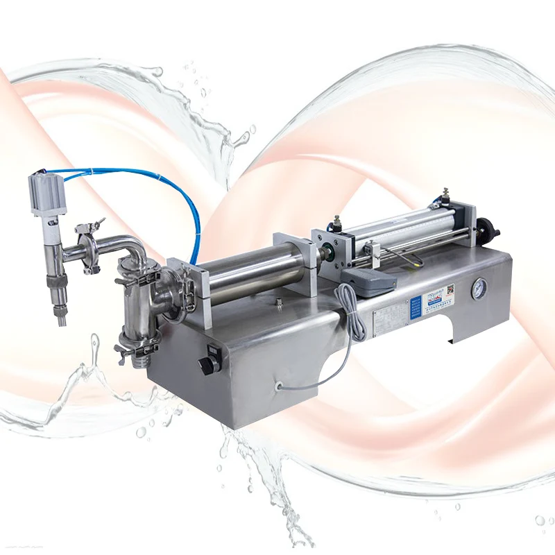 110 В 220 полуавтоматическая разливочная машина с одной головкой пневматический