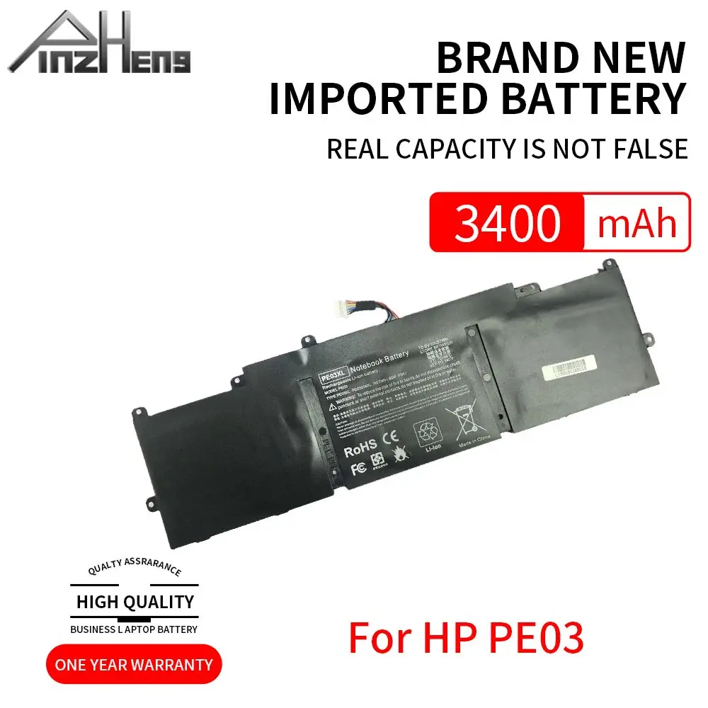 Аккумулятор PINZHENG PE03XL для ноутбука HP Chromebook 210 G1 11 G3 G4 HSTNN LB6M 767068 005 766801 421 TPN Q151 10 8 V