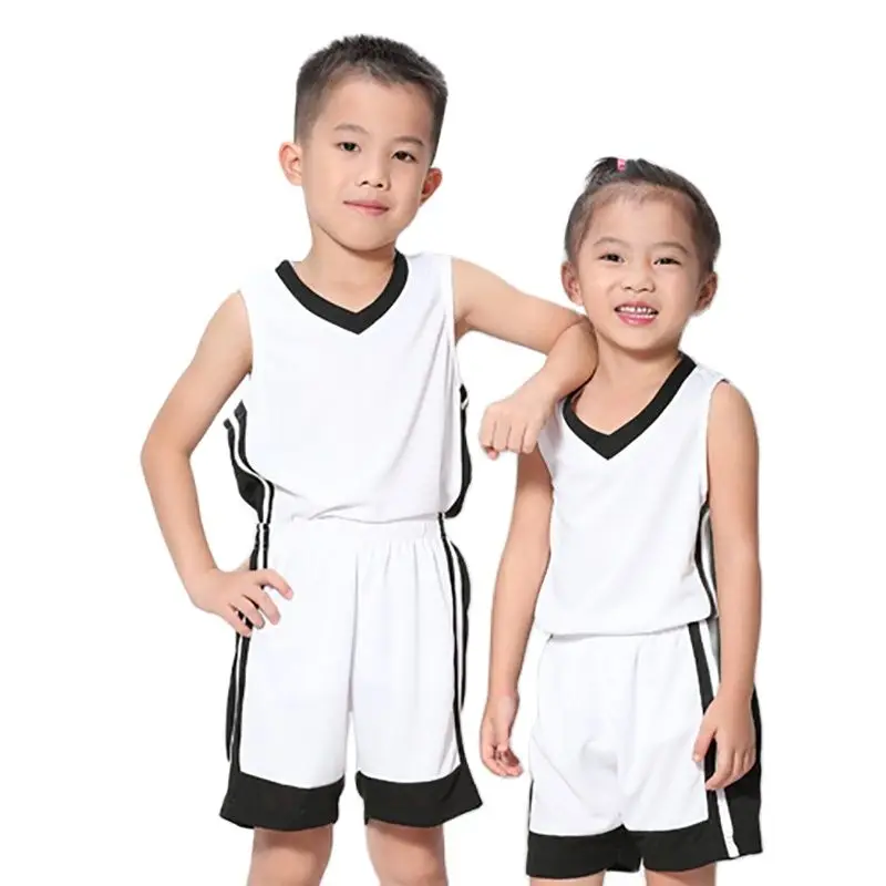Летняя Детская баскетбольная майка Джерси для мальчиков и девочек школа