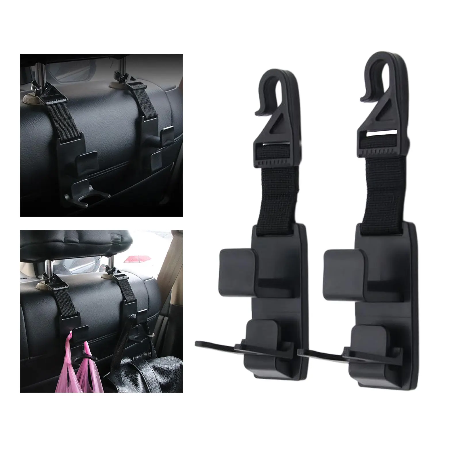 

2 шт., черный держатель для сумки