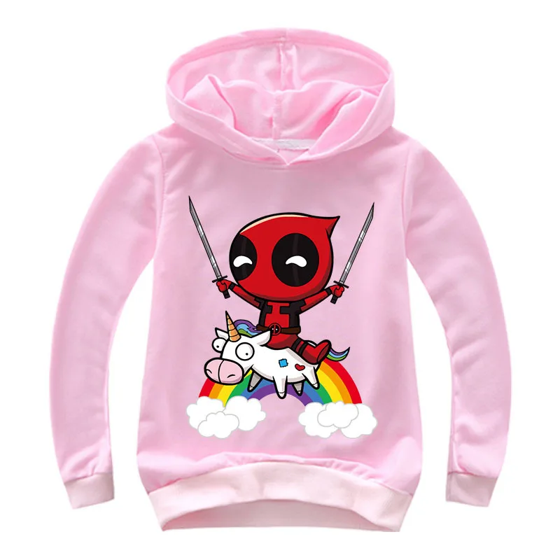 Детские футболки свитшот для маленьких мальчиков и девочек мультяшный Marvel