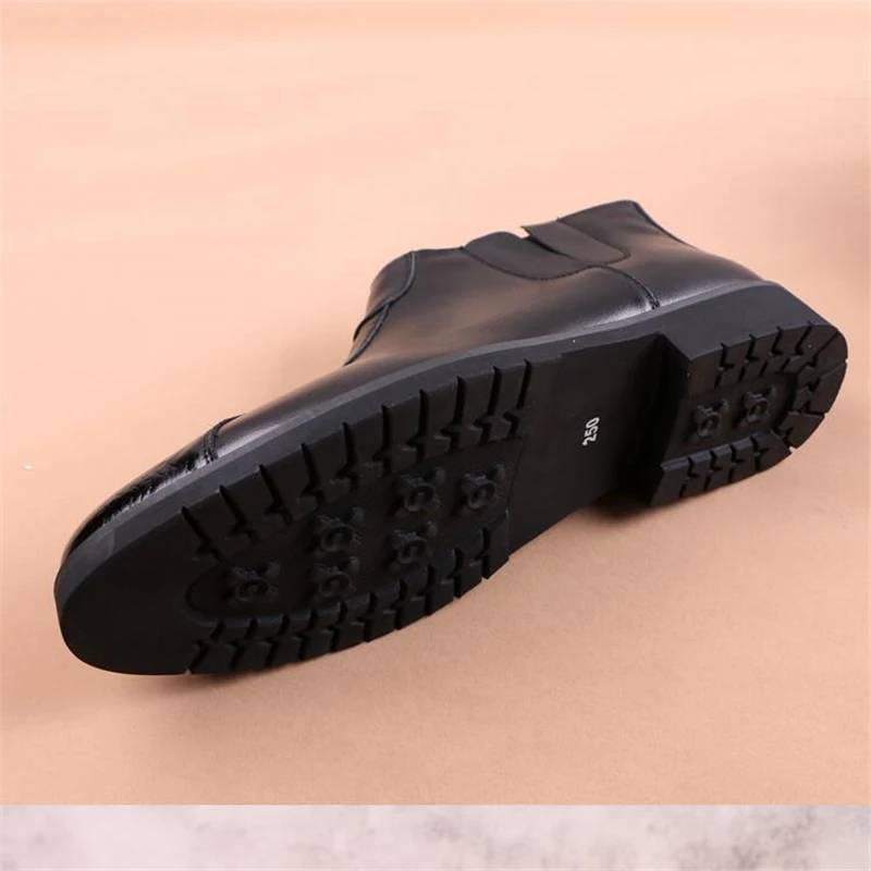 Ботильоны мужские классические винтажные кожаные ботинки Повседневная модная