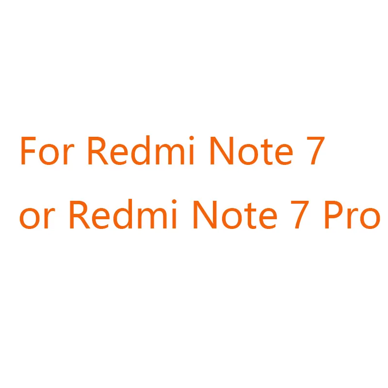 For Note 7 or pro Полностью покрывающая Гидрогелевая пленка для Xiaomi Redmi Note 8, 9, T, 7, 6 Pro, 5, 4, 4X, Защита экрана для Redmi 7 Pro, 6, 6A, 4X, защитная пленка без стекла - Цвет: For Note 7 or pro