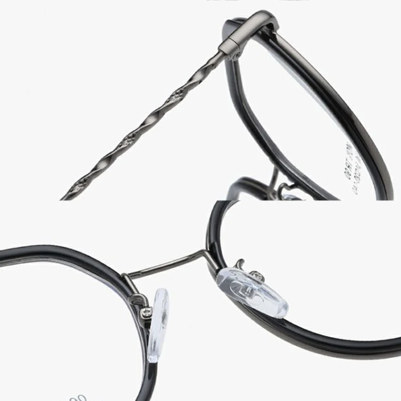 

Cool Polygon Mode Anti Blue-Ray Brilmontuur Vrouwen Kleine Frame Artistieke Retro Student Bijziendheid Bril Mannen 'S Fashion