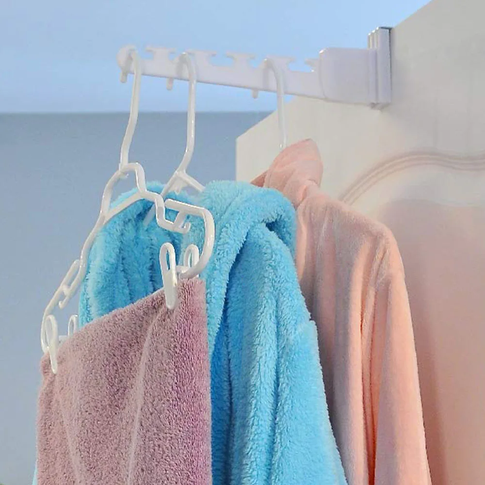 Многофункциональные Волшебные вешалки для дверей с крючком сумка полотенца ключ