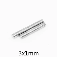10010000pcs 3x1 mini small round magnets 3mm1mm neodymium magnet dia 3x1mm permanent ndfeb strong powerful magnets 31 mm