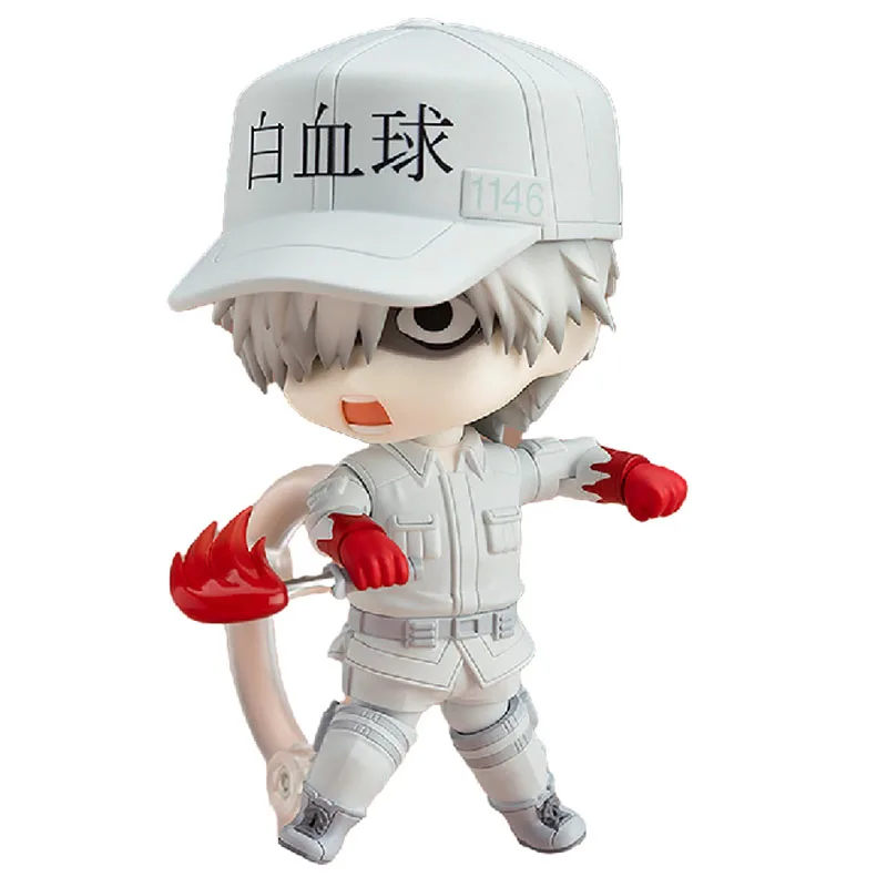 Экшн-фигурка героя аниме Hataraku Saibou игрушка из ПВХ лейкоцит 10 см плакет Q